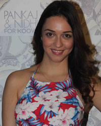 Nauheed Cyrusi at Pankaj and Nidhi For KOOVS Launch