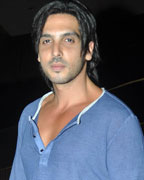 Zayed Khan at Paritosh Painter Stand Up Comedy Show