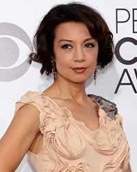 Ming-Na Wen arrives at the 2014 People's Choice Awards in Los Angeles, California