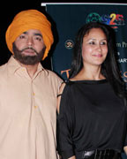 Raja Chaudhary and Bhagirathi Powdel