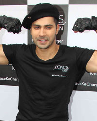 Varun Dhawan at Ponds Men Ad Shoot