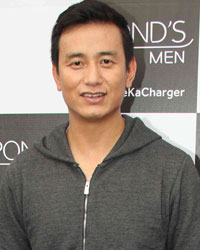 Baichung Bhutia at Ponds Men Ad Shoot