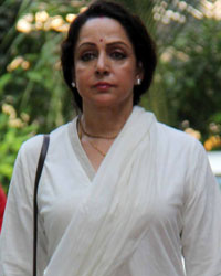 Hema Malini at Prayer Meet of Late Shri Ravindra Jain