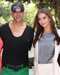 Lara Dutta, Akshay Kumar, Amy Jackson and Prabhu Deva Lara Dutta, Akshay Kumar, Amy Jackson and Prabhu Deva