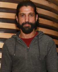 Farhan Akhtar at Press Meet to Promote Wazir