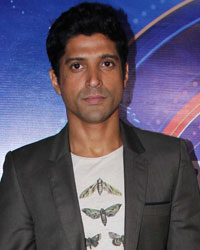 Farhan Akhtar at Promotion of Bhaag Milkha Bhaag