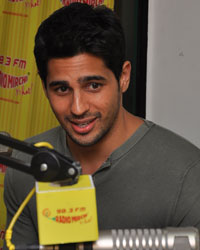 Sidharth Malhotra at Promotion of Ek Villain at Radio Mirchi