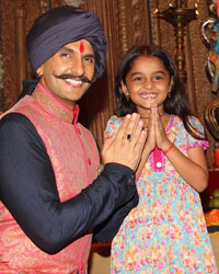 Ranveer Singh at Promotion of Film Bajirao Mastani