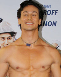 Tiger Shroff at Promotion of Film Heropanti