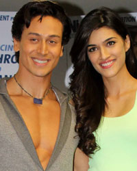 Kriti Sanon and Tiger Shroff Kriti Sanon and Tiger Shroff