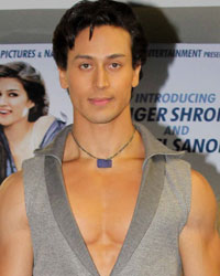 Tiger Shroff at Promotion of Film Heropanti