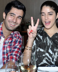 Aditya Seal, Izabelle Leite and Tanuj Virwani