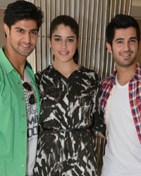 Aditya Seal, Izabelle Leite and Tanuj Virwani