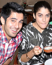 Aditya Seal, Izabelle Leite and Tanuj Virwani