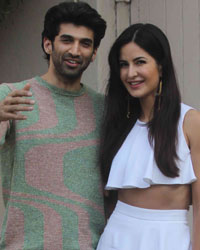 Aditya Roy Kapoor and Katrina Kaif at the Promotion of 'Fitoor' Movie