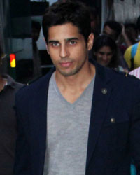 Sidharth Malhotra at Promotion of Hasee Toh Phasee