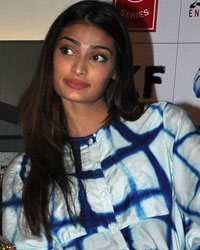 Athiya Shetty at Promotion of Hero at Gold Gym