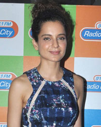 Kangana Ranaut at Promotion of Katti Batti at Radio City