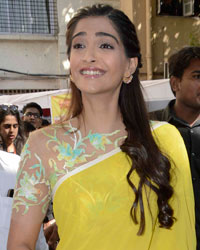 Sonam Kapoor at Promotion of Movie Neerja