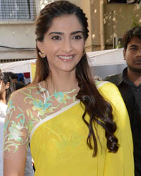 Sonam Kapoor at Promotion of Movie Neerja