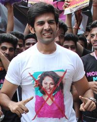 Omkar Kapoor, Kartik Aaryan and Sunny Singh