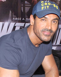 John Abraham at Promotion of Welcome Back