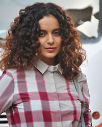 Kangana Ranaut at Queen Movie Promotion