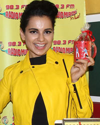 Kangana Ranaut at Queen Promotion at Radio Mirchi