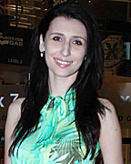 Claudia Ciesla at Race 2 Special Screening