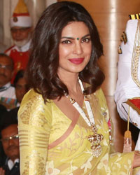 Priyanka Chopra and Pranab Mukherjee Priyanka Chopra and Pranab Mukherjee