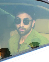 Ranbir Kapoor at Ranbir and Deepika Promote Tamasha