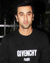 Ranbir Kapoor at Ranbir and Deepika Watch a Play at Prithvi Theatre