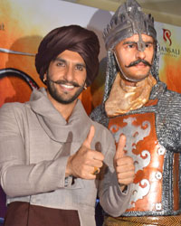 Ranveer Singh at Ranveer Singh Launches Blazing Bajirao