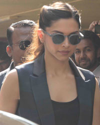 Deepika Padukone at Ranveer and Deepika Promote Bajirao Mastani