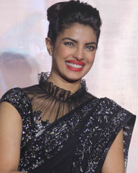 Priyanka Chopra at Ranveer and Priyanka Promote Bajirao Mastani