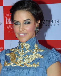 Neha Dhupia at Retail Jeweller India Awards 2013