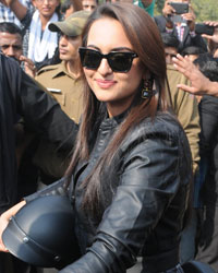 Sonakshi Sinha at Road Safety Awareness Campaign