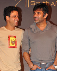 Manoj Bajpai and Sunil Shetty Manoj Bajpai and Sunil Shetty