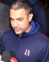 Aamir Khan at Saala Khadoos Special Screening