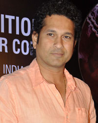 Sachin Tendulkar at Sachin Tendulkar Silver Coins Released