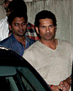 Sachin Tendulkar at Sachin Watches Balak Palak