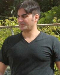 Arbaaz Khan at Salman Celebrates Rakhi