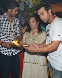 Pulkit Samrat at Salman Khan Celebrates Ganesh Festival