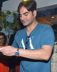 Arbaaz Khan at Salman Khan Celebrates Ganesh Festival