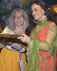 Elli Avram at Salman Khan Celebrates Ganesh Festival