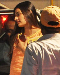 Athiya Shetty at Salman Khan Celebrates Ganesh Festival