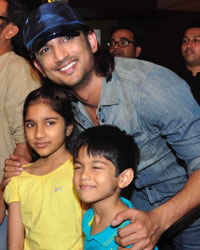 Sushant Singh Rajput at Screening of Film Detective Byomkesh Bakshy