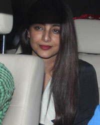 Tabu at Screening of Fitoor at YRF Studios