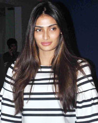 Athiya Shetty at Screening of Hero for NGO Kids