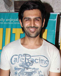 Kartik Aaryan at Screening of Kannada Film Thithi